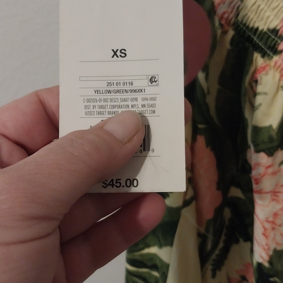 Agua Bendita peony print romper - Picture 7 of 8